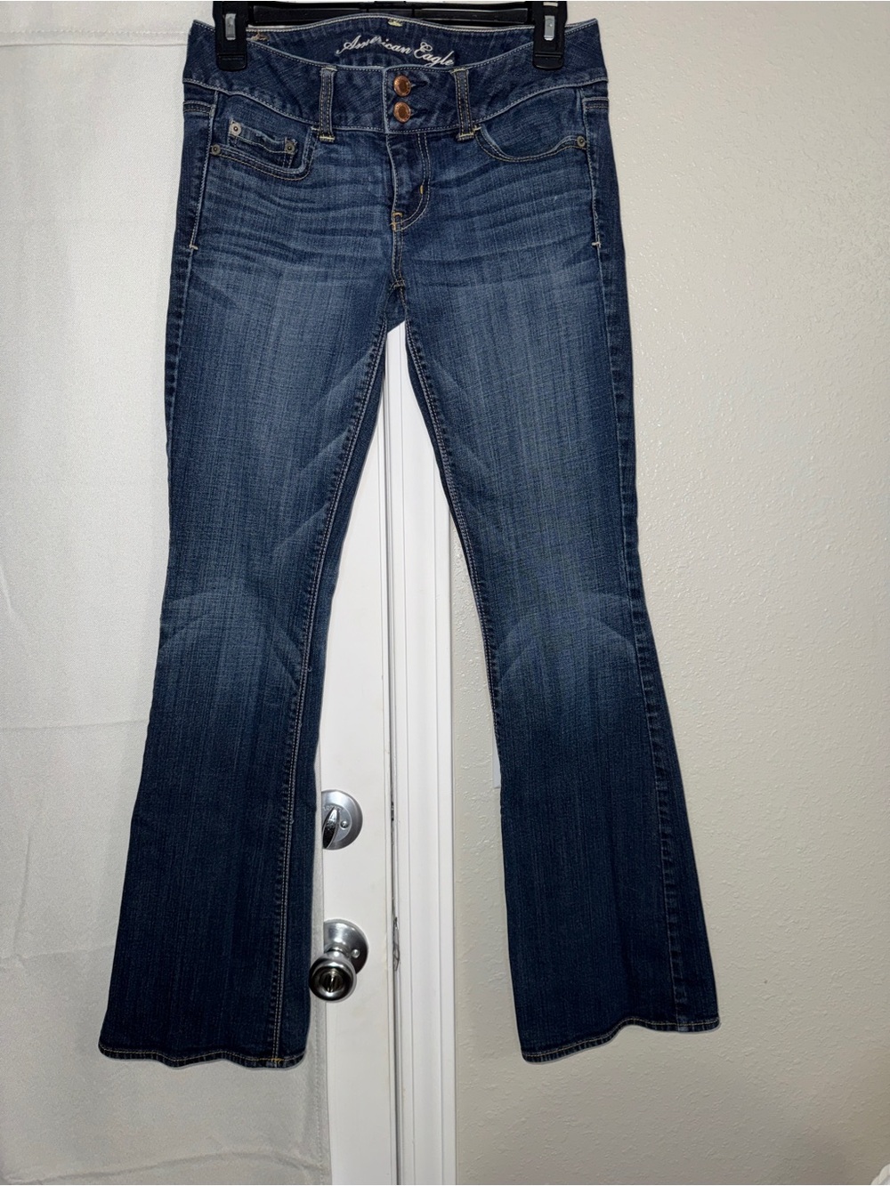 American Eagle Outfitters Dark Blue Flare Jeans